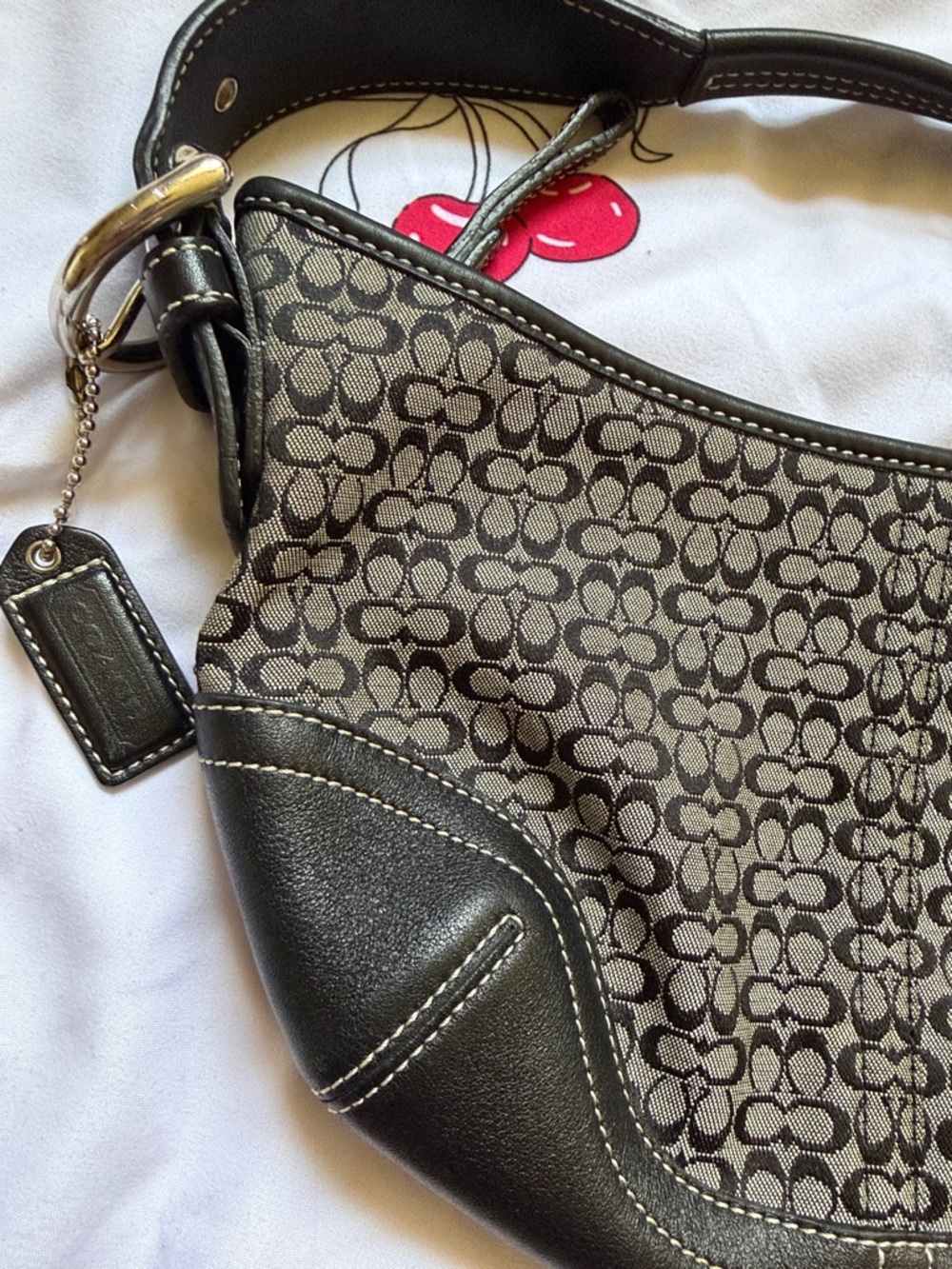 🖤Y2K Vintage Mini Coach Soho Hobo Bag with Dust Bag - Picture 9 of 9